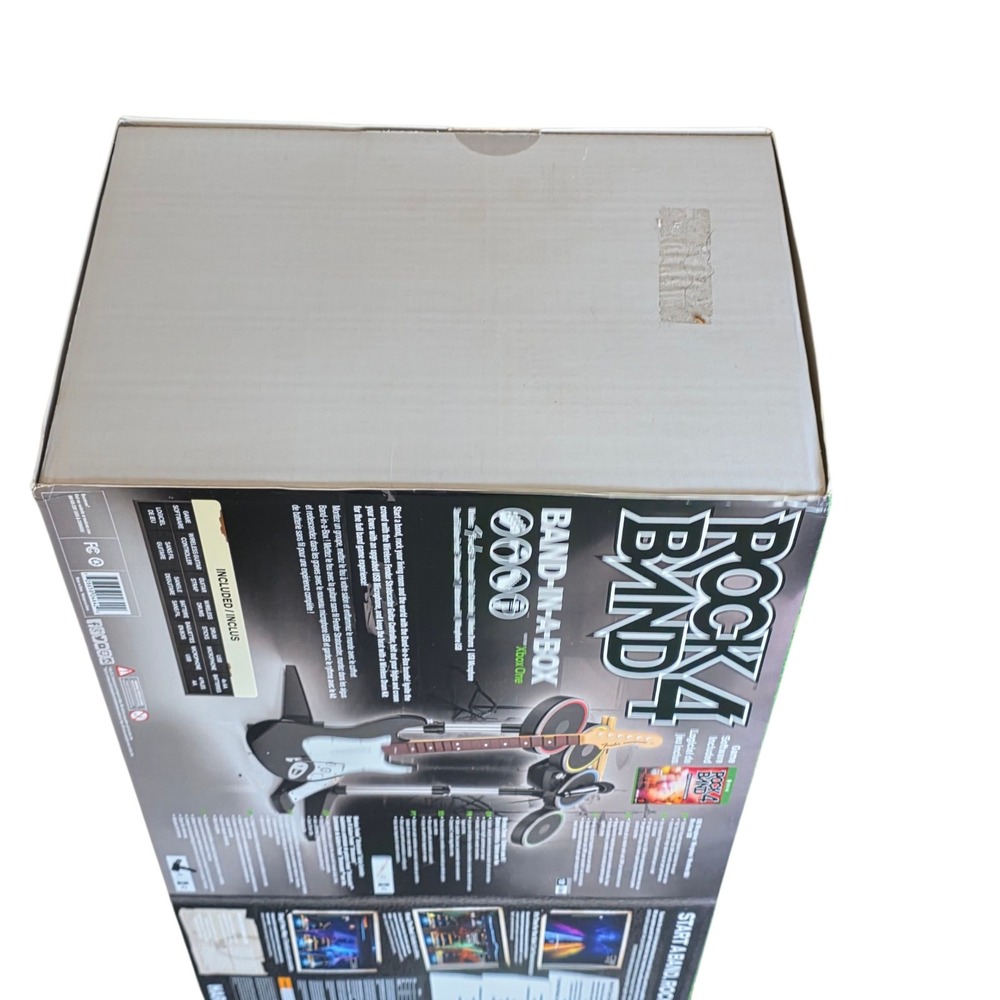 Rock‎ Band 4 Band in a Box Xbox One Game Software Guitar Drums Microphone Set - Picture 11 of 12